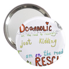 D0gaholic 3  Handbag Mirror by Rokinart