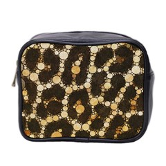 Cheetah Abstract  Mini Travel Toiletry Bag (two Sides) by OCDesignss