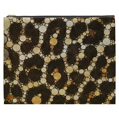 Cheetah Abstract  Cosmetic Bag (xxxl) by OCDesignss