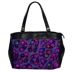 Florescent Cheetah Oversize Office Handbag (one Side) by OCDesignss