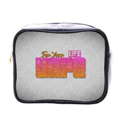 Vape For Your Life Abstract  Mini Travel Toiletry Bag (one Side) by OCDesignss