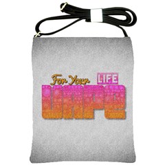 Vape For Your Life Abstract  Shoulder Sling Bag by OCDesignss