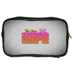 Vape For Your Life Abstract  Travel Toiletry Bag (one Side) by OCDesignss