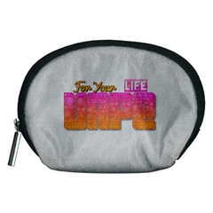 Vape For Your Life Abstract  Accessory Pouch (medium) by OCDesignss