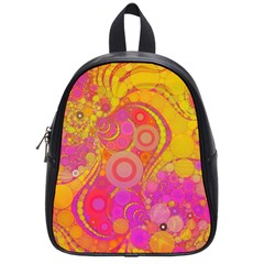 Super Bright Abstract School Bag (small) by OCDesignss