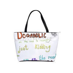 D0gaholic Large Shoulder Bag by Rokinart