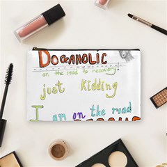 D0gaholic Cosmetic Bag (medium) by Rokinart