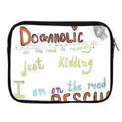 D0gaholic Apple Ipad Zippered Sleeve by Rokinart