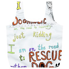 D0gaholic Reusable Bag (xl) by Rokinart