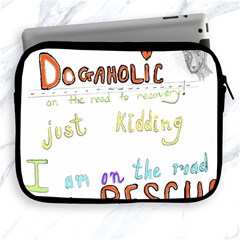 D0gaholic Apple Ipad Zippered Sleeve by Rokinart