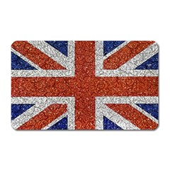 England Flag Grunge Style Print Magnet (rectangular) by dflcprints