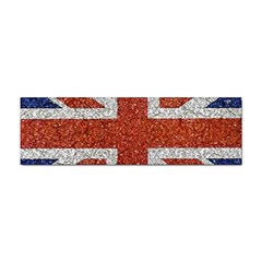 England Flag Grunge Style Print Bumper Sticker 10 Pack by dflcprints