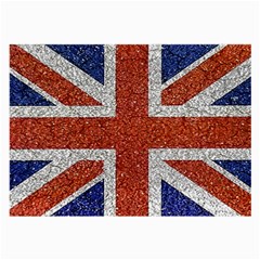 England Flag Grunge Style Print Glasses Cloth (large, Two Sided) by dflcprints