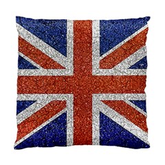 England Flag Grunge Style Print Cushion Case (two Sided)  by dflcprints