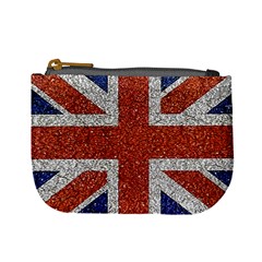 England Flag Grunge Style Print Coin Change Purse by dflcprints