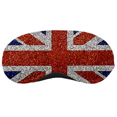 England Flag Grunge Style Print Sleeping Mask