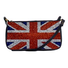 England Flag Grunge Style Print Evening Bag by dflcprints