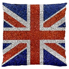 England Flag Grunge Style Print Large Cushion Case (single Sided)  by dflcprints