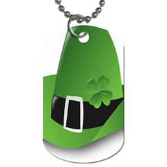 Irish Shamrock Hat152049 640 Dog Tag (one Sided) by Colorfulart23