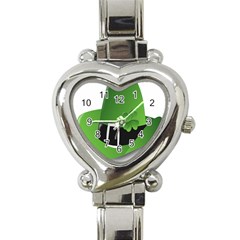 Irish Shamrock Hat152049 640 Heart Italian Charm Watch  by Colorfulart23