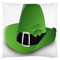 Irish Shamrock Hat152049 640 Standard Flano Cushion Case (one Side) by Colorfulart23