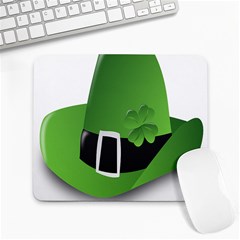 Irish Shamrock Hat152049 640 Large Mouse Pad (rectangle) by Colorfulart23