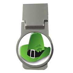 Irish Shamrock Hat152049 640 Money Clip (round) by Colorfulart23