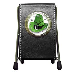 Irish Shamrock Hat152049 640 Stationery Holder Clock by Colorfulart23