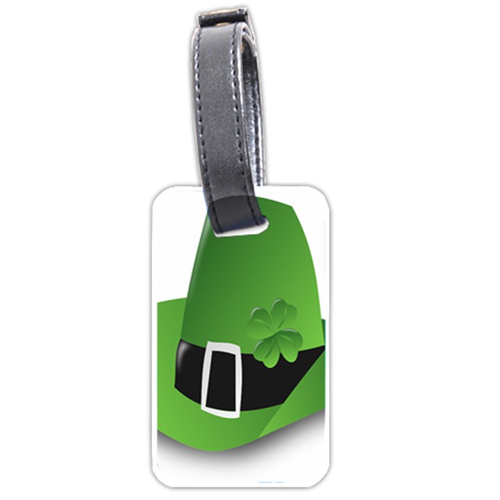 Irish Shamrock Hat152049 640 Luggage Tag (One Side)