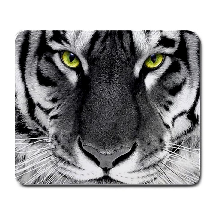 Tiger Eyes Large Mouse Pad (Rectangle)