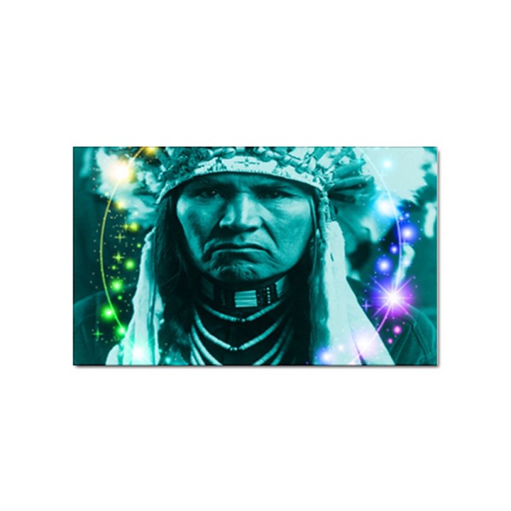 Magical Indian Chief Sticker (Rectangle)