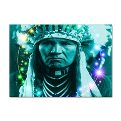 Magical Indian Chief A4 Sticker 100 Pack by icarusismartdesigns