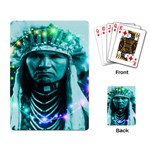 Magical Indian Chief Playing Cards Single Design Back