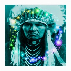 Magical Indian Chief Glasses Cloth (medium) by icarusismartdesigns