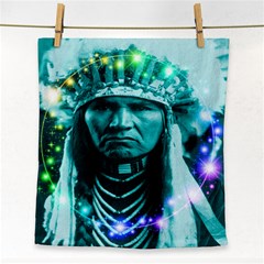 Magical Indian Chief Face Towel