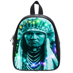 Magical Indian Chief School Bag (small) by icarusismartdesigns