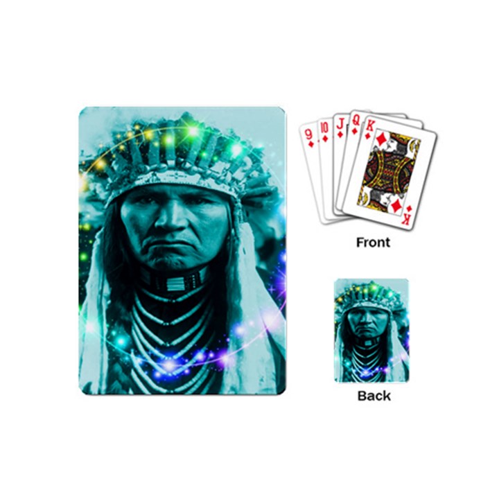 Magical Indian Chief Playing Cards (Mini)