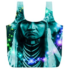 Magical Indian Chief Reusable Bag (xl) by icarusismartdesigns