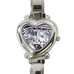 Solar Tide Heart Italian Charm Watch  by icarusismartdesigns