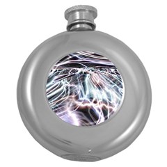 Solar Tide Hip Flask (round) by icarusismartdesigns