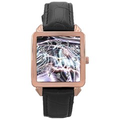 Solar Tide Rose Gold Leather Watch  by icarusismartdesigns