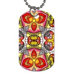 Crazy Lip Abstract Dog Tag (one Sided) by OCDesignss