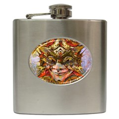 Star Clown Hip Flask by icarusismartdesigns