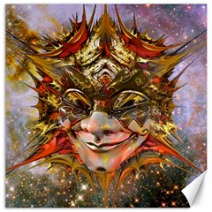 Star Clown Canvas 16  X 16  (unframed) by icarusismartdesigns