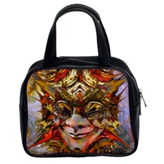 Star Clown Classic Handbag (two Sides) by icarusismartdesigns