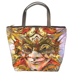 Star Clown Bucket Handbag by icarusismartdesigns