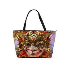 Star Clown Large Shoulder Bag by icarusismartdesigns