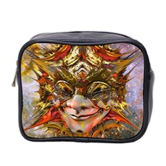 Star Clown Mini Travel Toiletry Bag (two Sides) by icarusismartdesigns