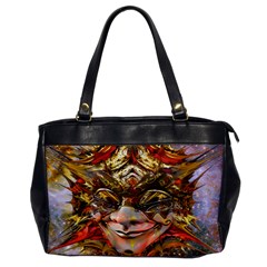 Star Clown Oversize Office Handbag (one Side) by icarusismartdesigns