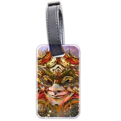 Star Clown Luggage Tag (two Sides) by icarusismartdesigns